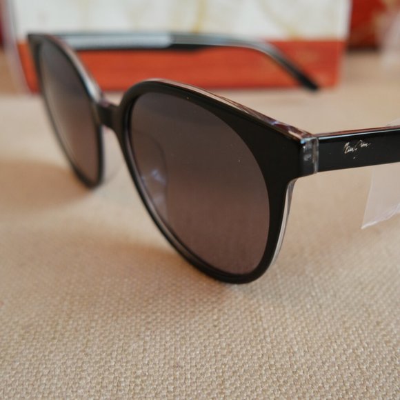 Maui Jim Accessories Maui Jim Mehana Cat Eye Sunglasses In Black